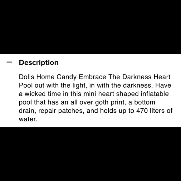 Dolls Kill Accents Dolls Kill Home Candy Embrace The Darkness Black